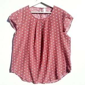 Polka Dot Blouse ~ NWOT